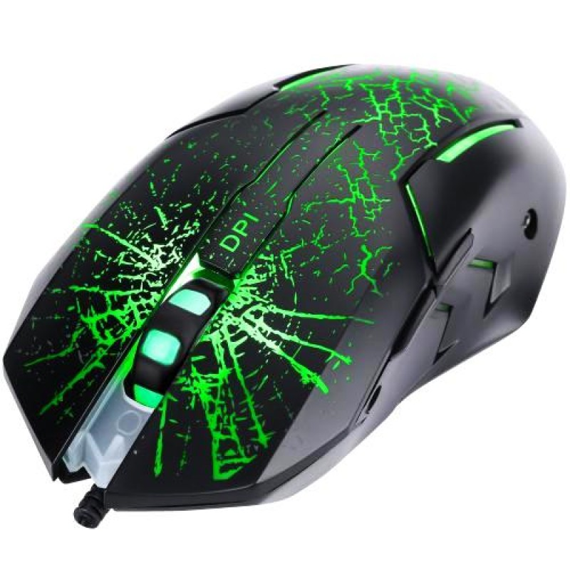 Marvo Scorpion M207 Backlight With Rubber Scroll Wheel And Optical Sensor Gaming Mouse - Black Marvo Scorpion M207 Backlight With Rubber Scroll Wheel And Optical Sensor Gaming Mouse - Black